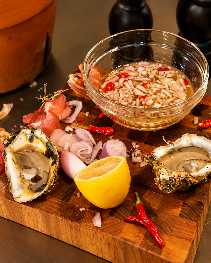 A Simple Yuzu Mignonette