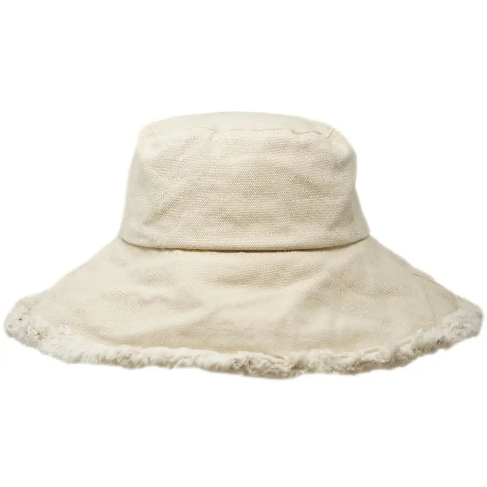 Canvas Bucket Hat - Natural