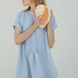 Lulu Tunic Dress - Columbia Blue