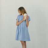 Lulu Tunic Dress - Columbia Blue
