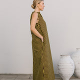betsy maxi dress sprout stripe