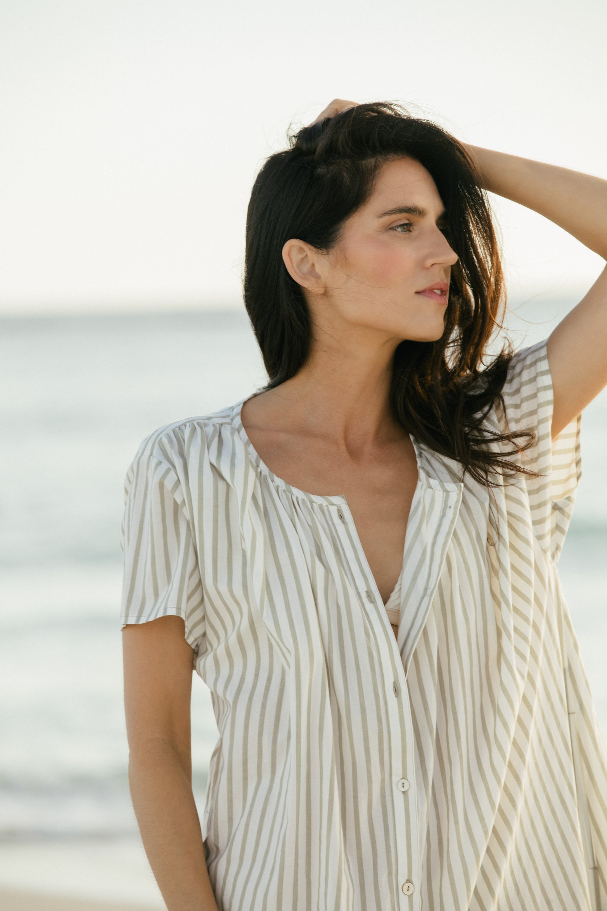 coco popover egret stripe