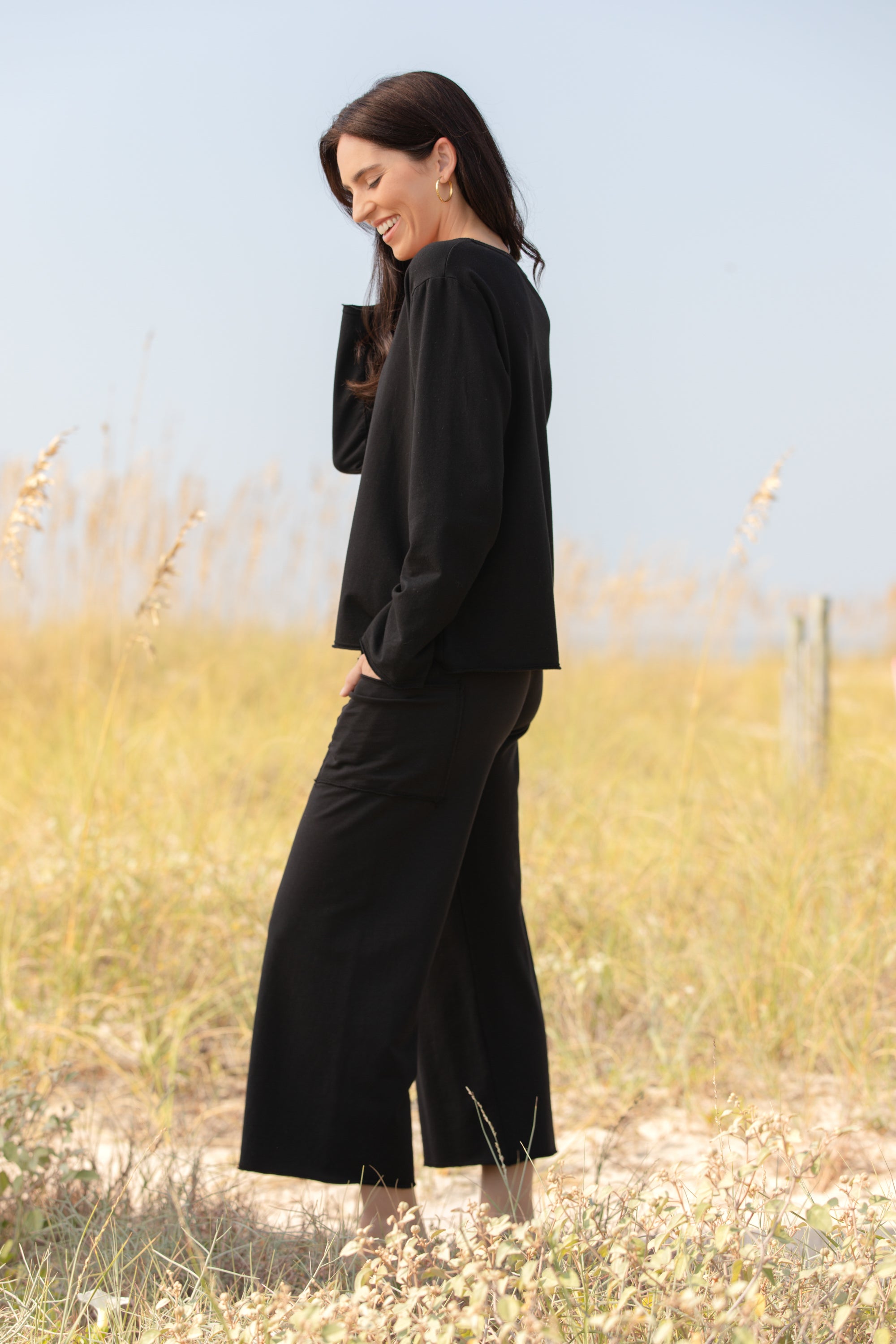 Becasa-Fall-SundayCottonPullover-Black