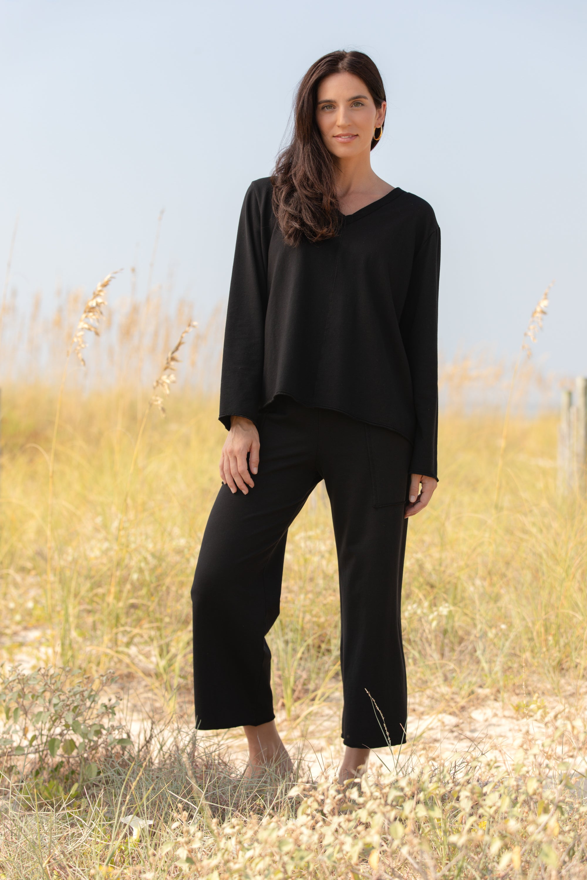Becasa-Fall-SundayCottonPullover-Black