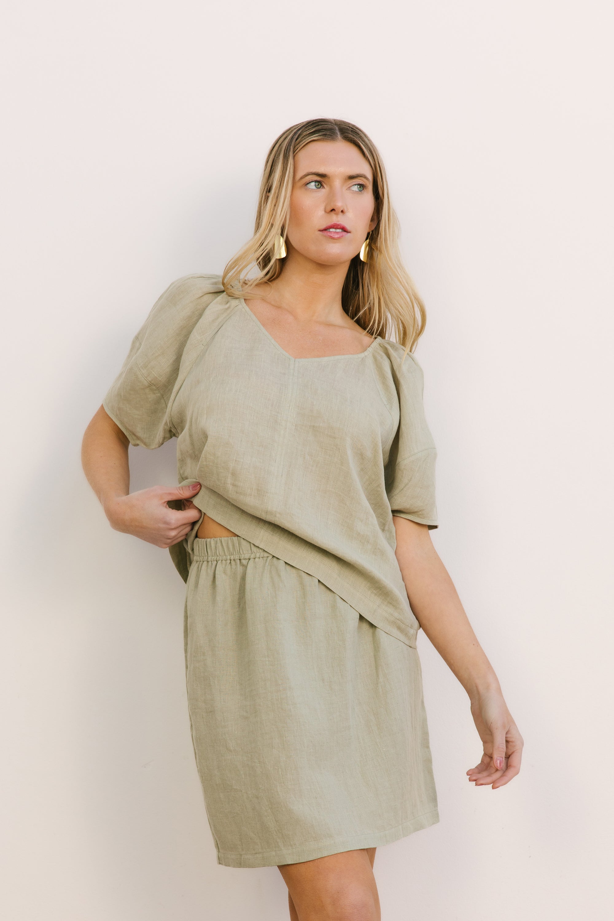 harper skirt abbey stone