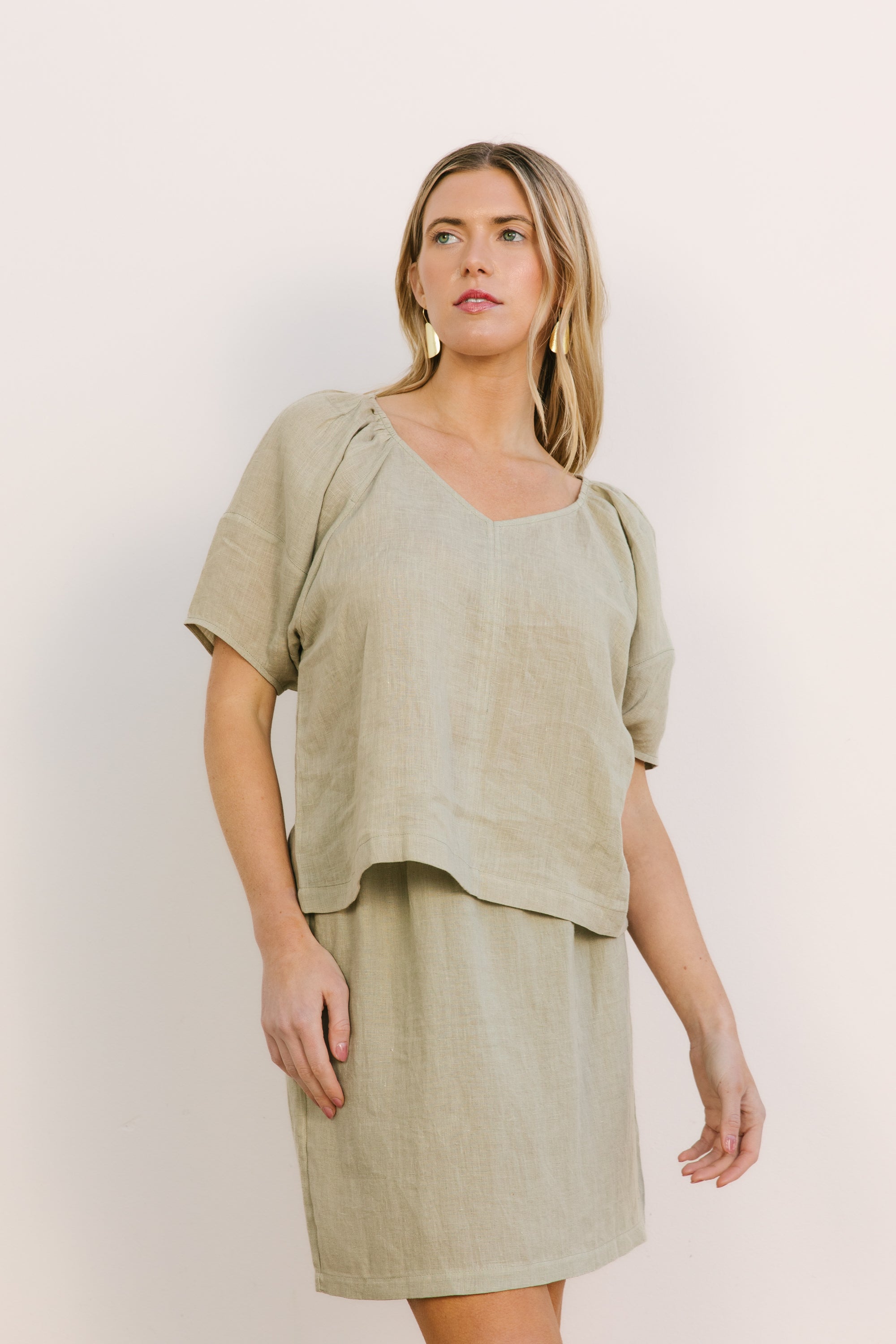 Becasa-Harper-Skirt-Abbey-Stone