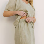 harper skirt abbey stone