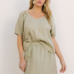 Becasa-Harper-Skirt-Abbey-Stone