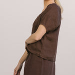 harper skirt chocolate