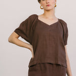 Becasa-Harper-Skirt-Choc