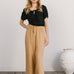 Regatta fringe pant iced latte