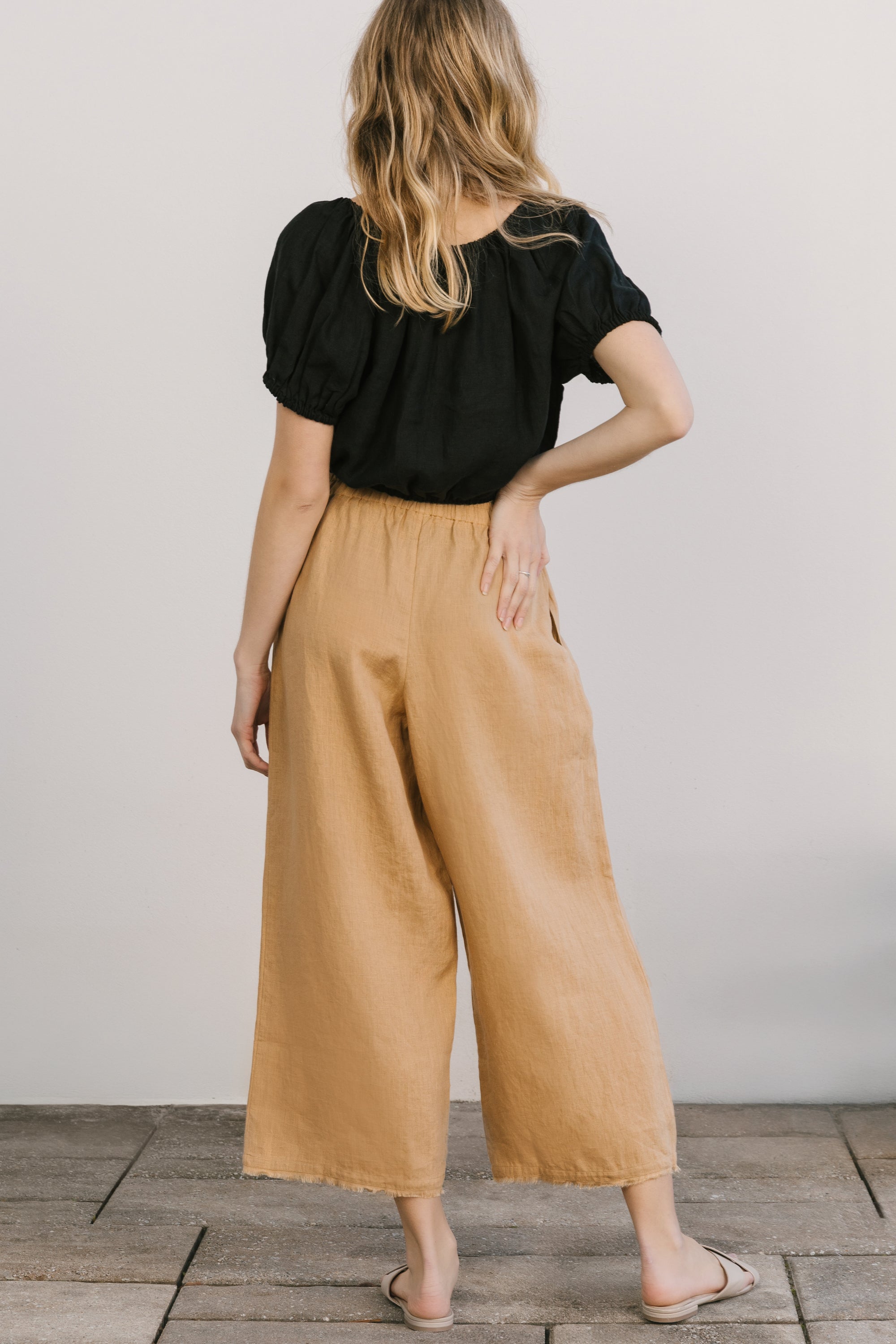 Regatta fringe pant iced latte
