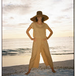 Regatta fringe pant iced latte