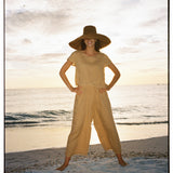 Regatta fringe pant iced latte