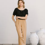 Becasa-Regatta-Fringe-Pant-Iced-Latte