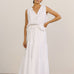resort maxi skirt egret