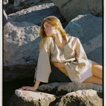 sail button up abbey stone