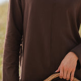 Becasa-Sunday-Cotton-Pullover-Chocolate