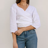 Linen-Wrap-Top-White