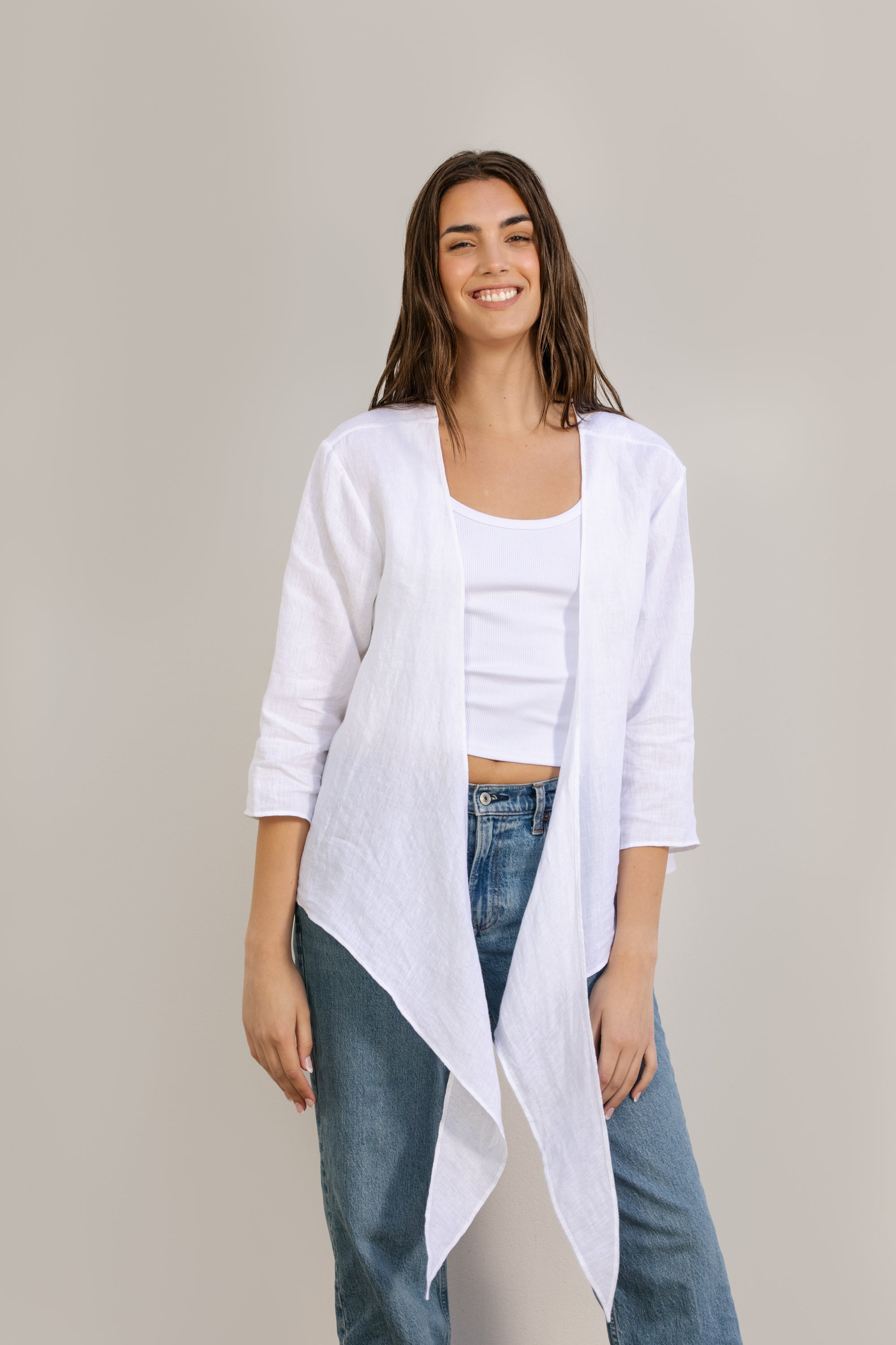 Linen-Wrap-Top-White