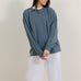 Slate blue- crewneck