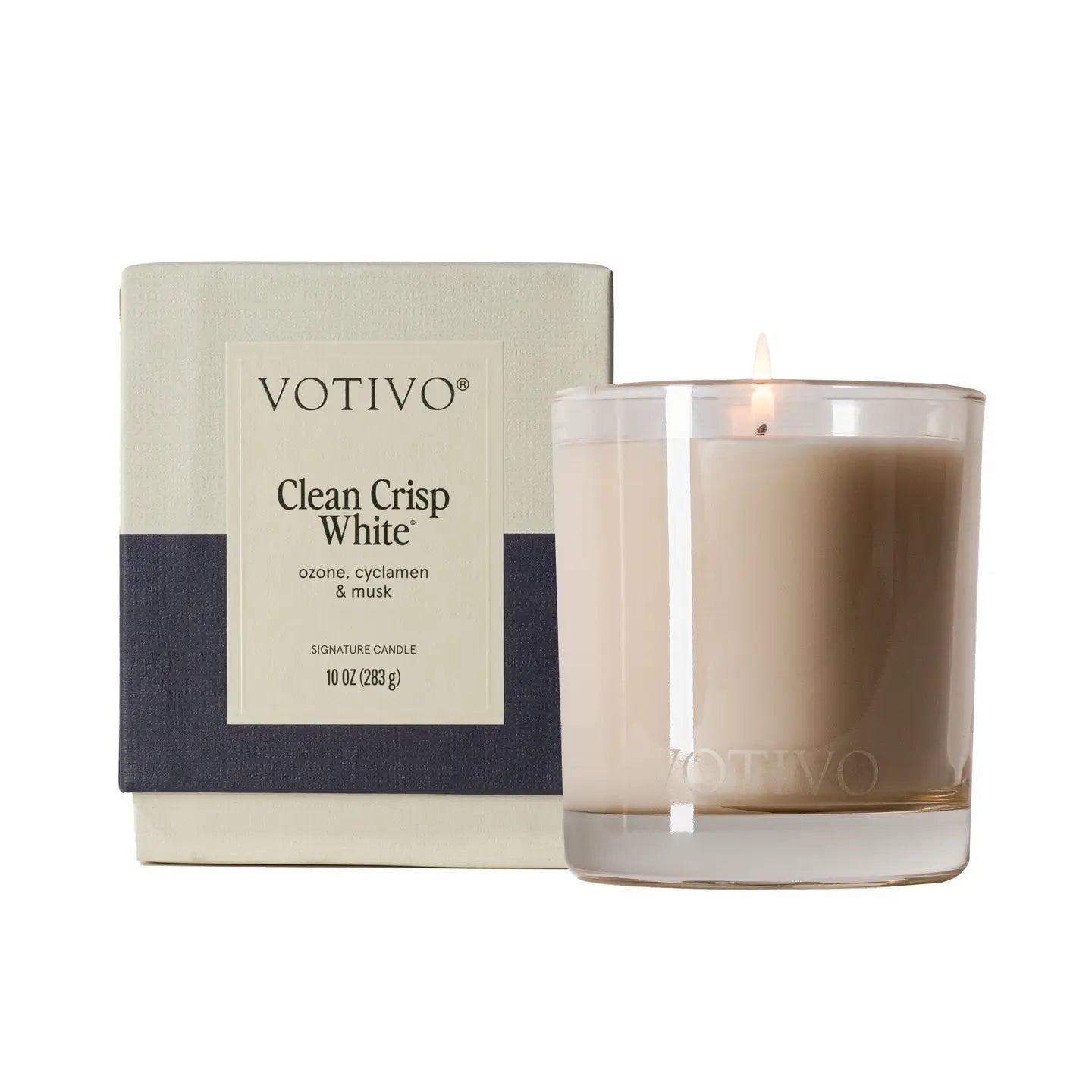 Clean Crisp White 10 oz. Signature Candle