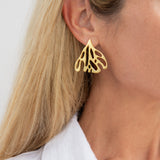 sea fan earrings