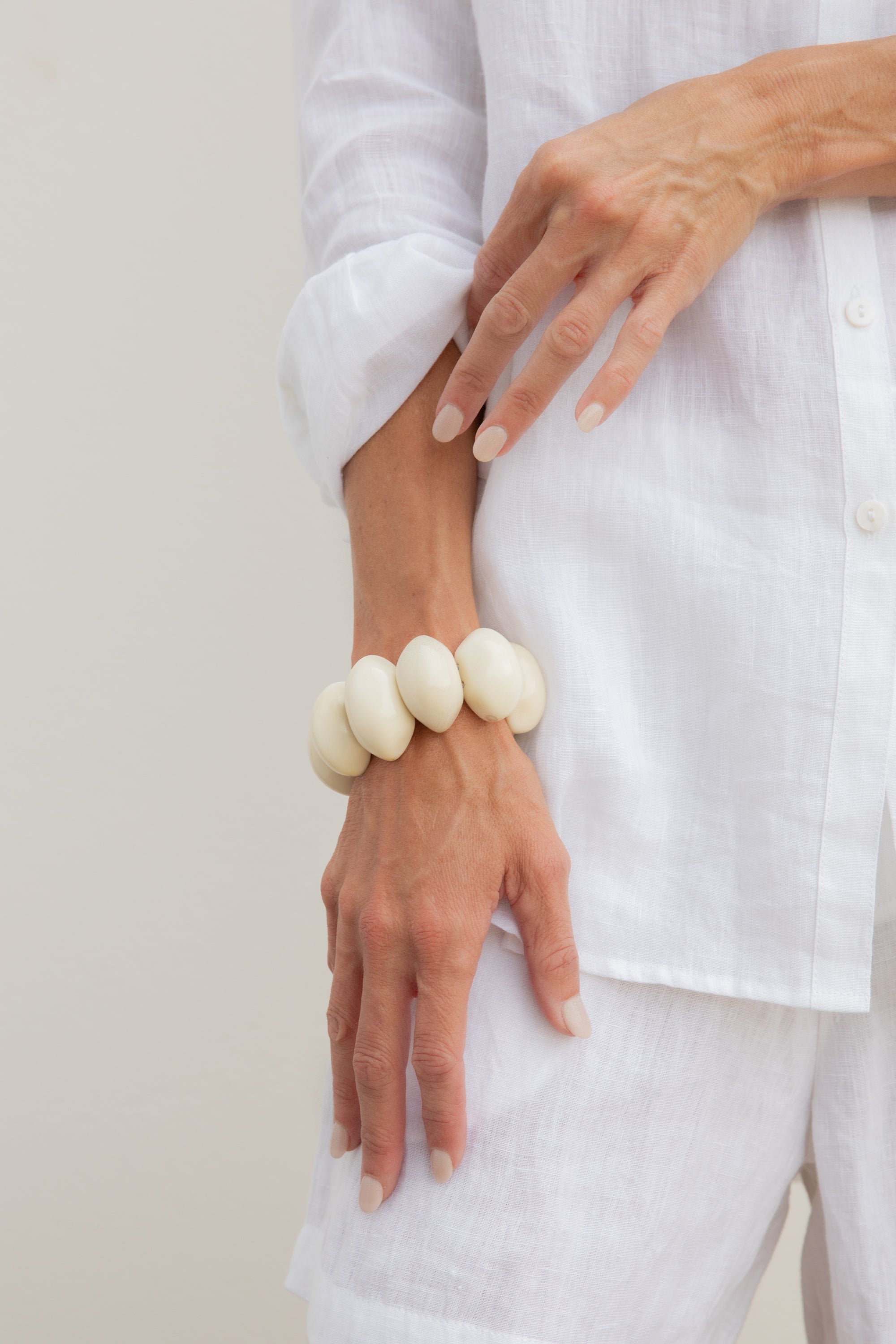 palm ivory bangle turks
