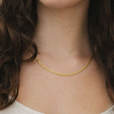 serpentine chain necklace