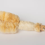 sisal body brush detail