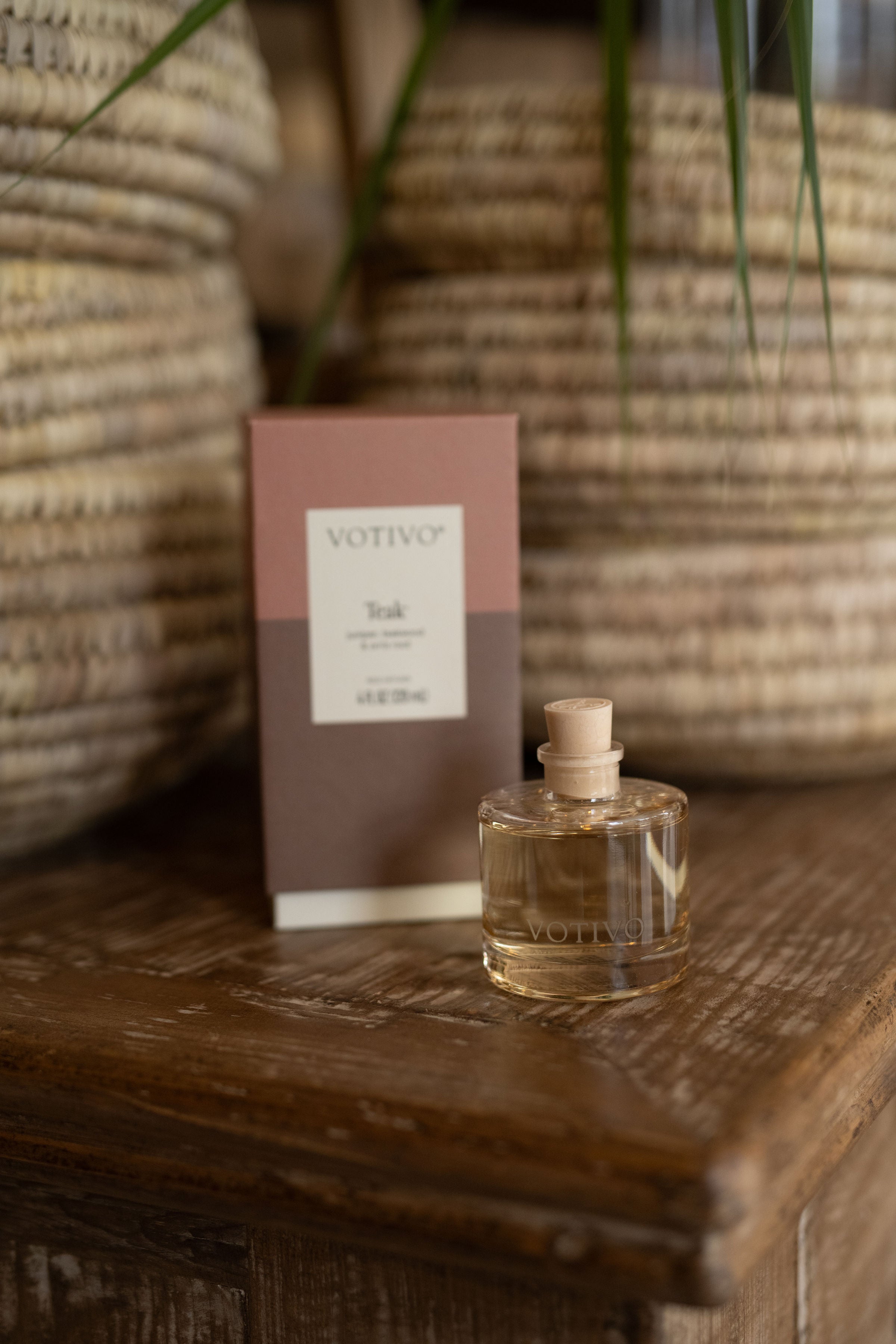 teak reed diffuser
