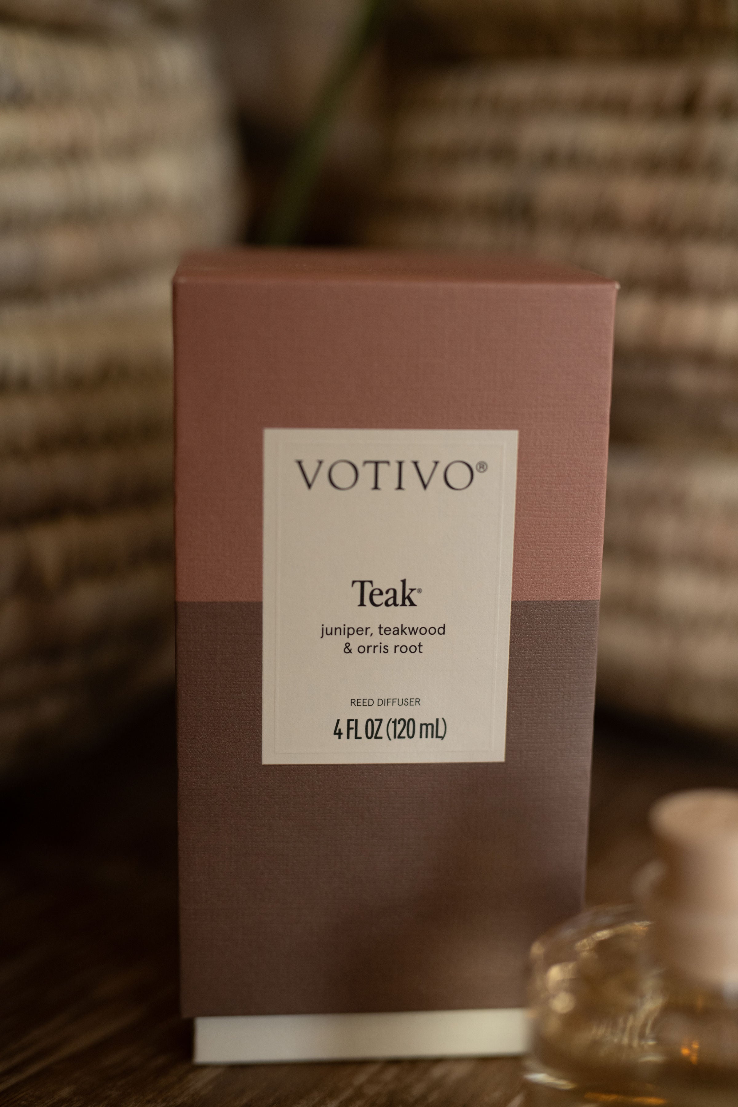 teak reed diffuser