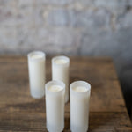 white votive
