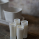 white votive