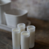 white votive