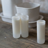 white votive