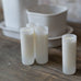 white votive