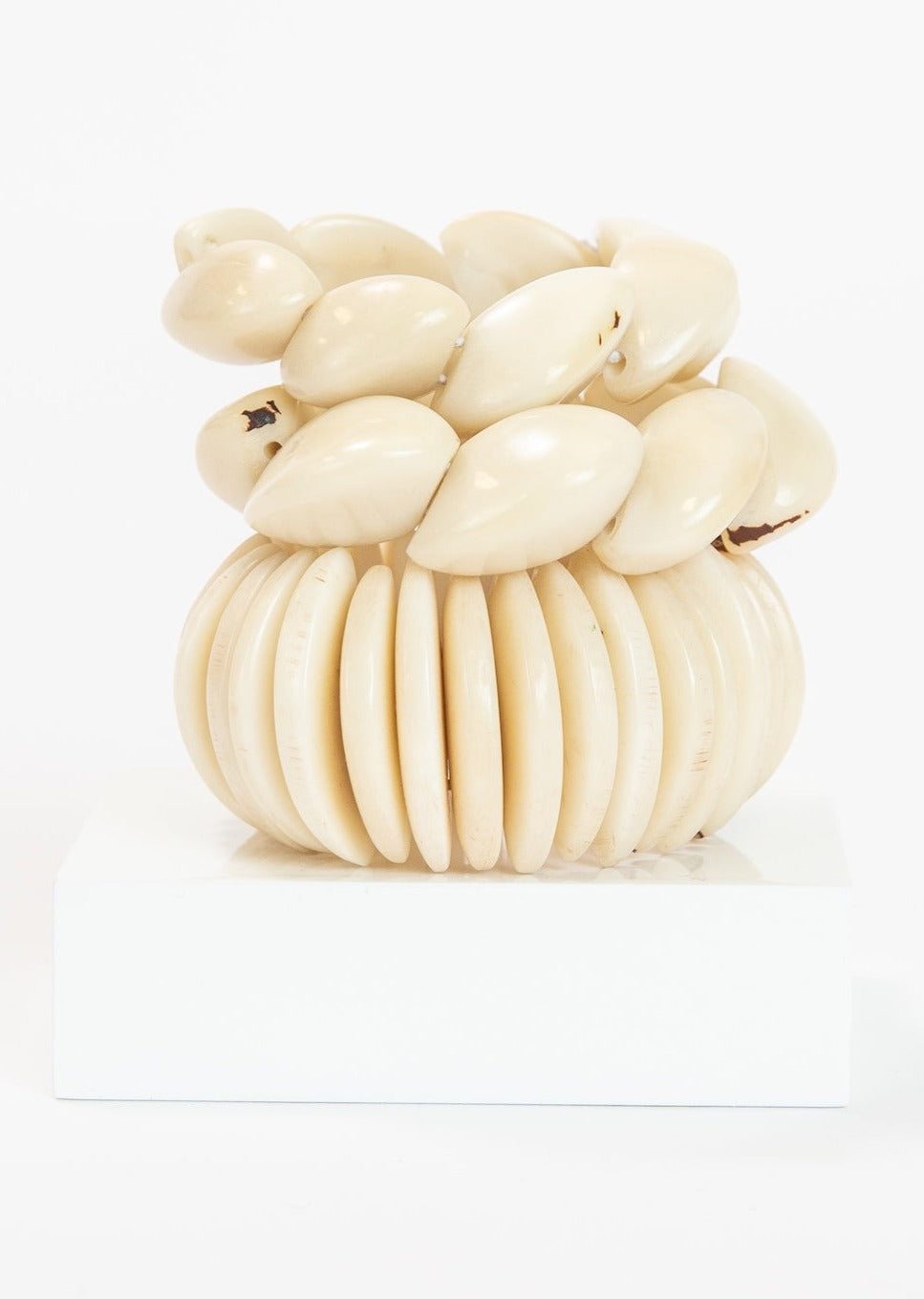 Palm Ivory Bangle - Surf