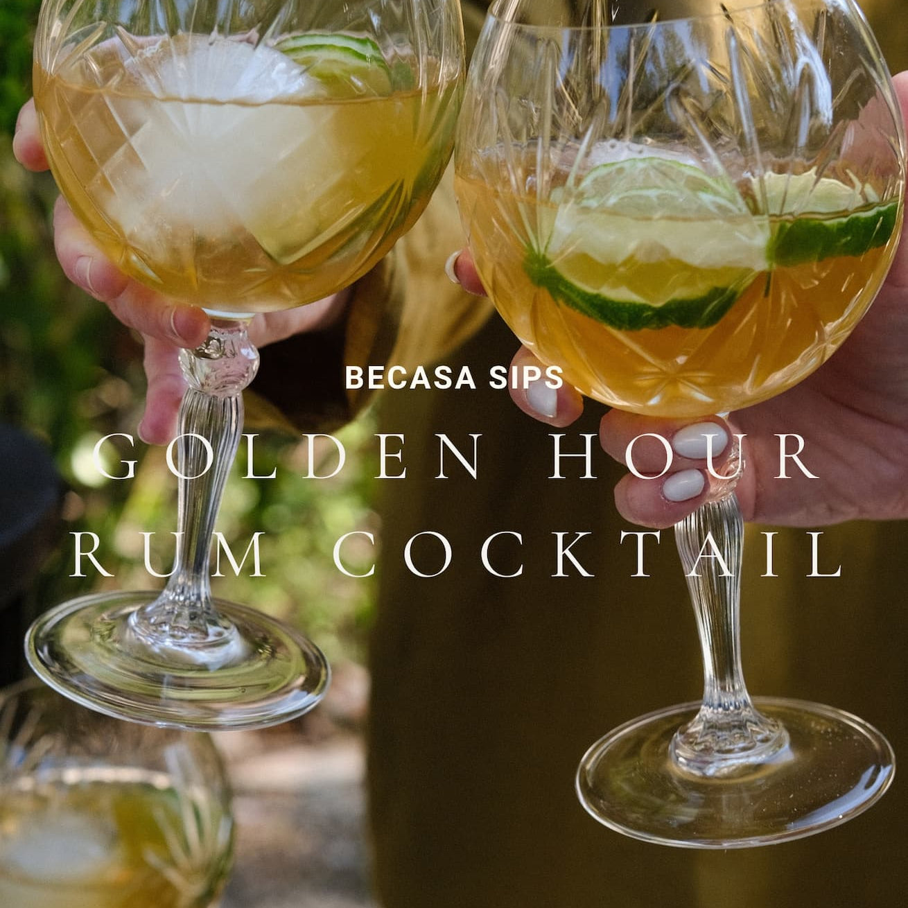 Golden Hour in a Glass