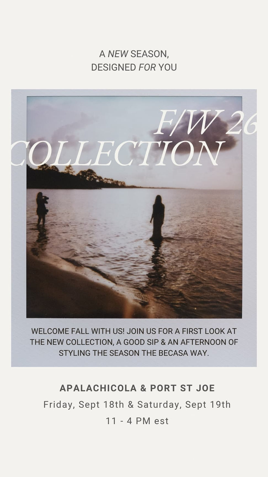 A New Season, Designed for You
