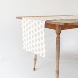 Linen Table Runner in Palmetto by Heirloomed X BECASA