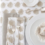 Linen Napkins in Palmetto by Heirloomed X BECASA