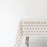 Linen Tablecloth in Palmetto by Heirloomed X BECASA