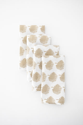 Linen Napkins in Palmetto by Heirloomed X BECASA