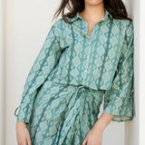 Sail Button-Up - Grotto Jade