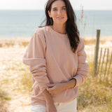 Crewneck Sweatshirt - Pink Salt