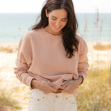 Crewneck Sweatshirt - Pink Salt