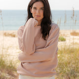 Crewneck Sweatshirt - Pink Salt
