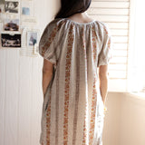 Amelia Mini Dress - Midden Stripe