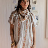 Amelia Mini Dress - Midden Stripe